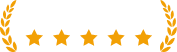 icon representing a "5 Star Rated"