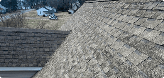 Asphalt shingle roof durable, affordable, common home