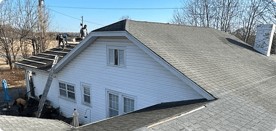 Residential Roof Replacement with Asphalt Shingles